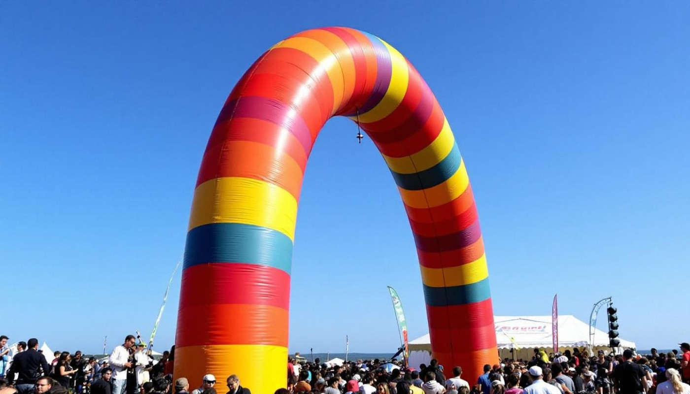 Comment une arche gonflable peut révolutionner vos événements ?
